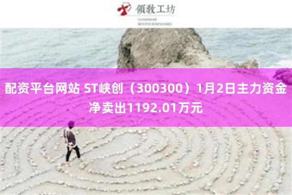 配资平台网站 ST峡创（300300）1月2日主力资金净卖出1192.01万元